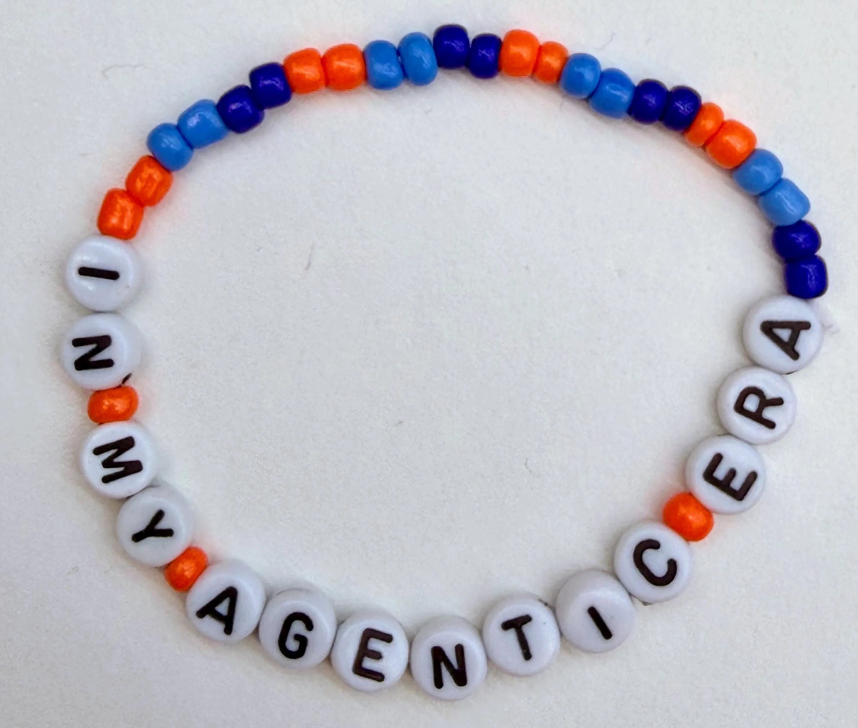 Yes, this is an actual bracelet of mine.